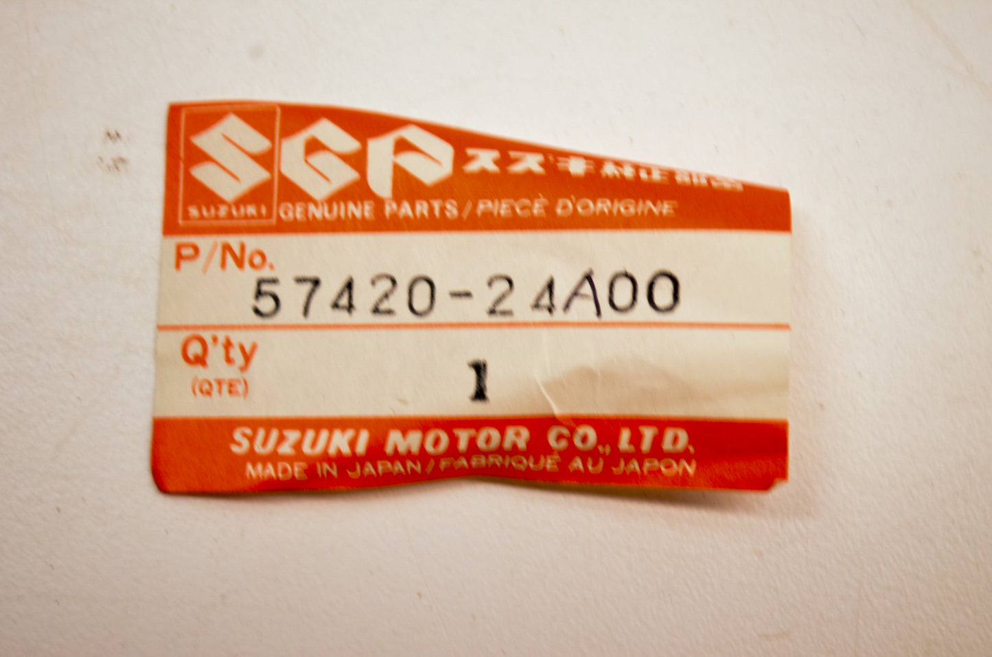 Oem Suzuki 57420-24A00 Brake Lever Nos