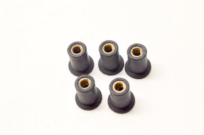 Aprilia AP8144564 Rubber Screen Well Nut Qty 5 NOS