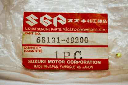 Oem Suzuki 68131-49200 Frame Cover Emblem Nos
