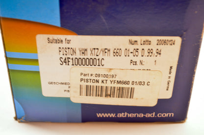 Athena S4F10000001C Piston & Ring Kit Nos