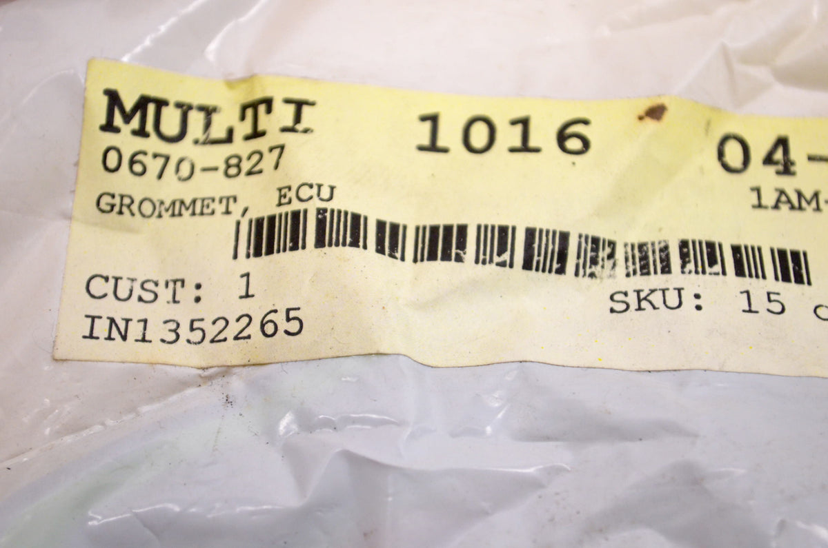 OEM Arctic Cat 0670-827 Grommet NOS