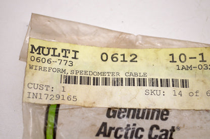 OEM Arctic Cat 0606-773 Wireform, Speedometer Cable NOS