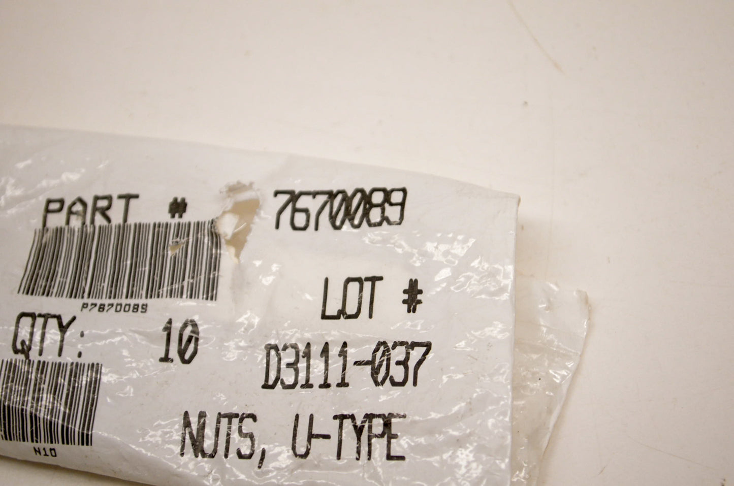 OEM Polaris 7670089 Retainer NOS
