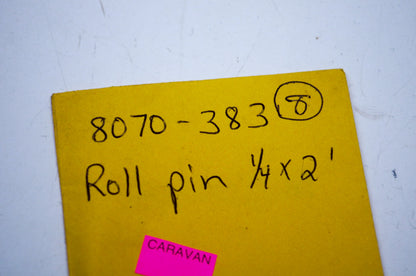 OEM Arctic Cat 8070-383 Roller Pin 1/4x 2 1/4 NOS