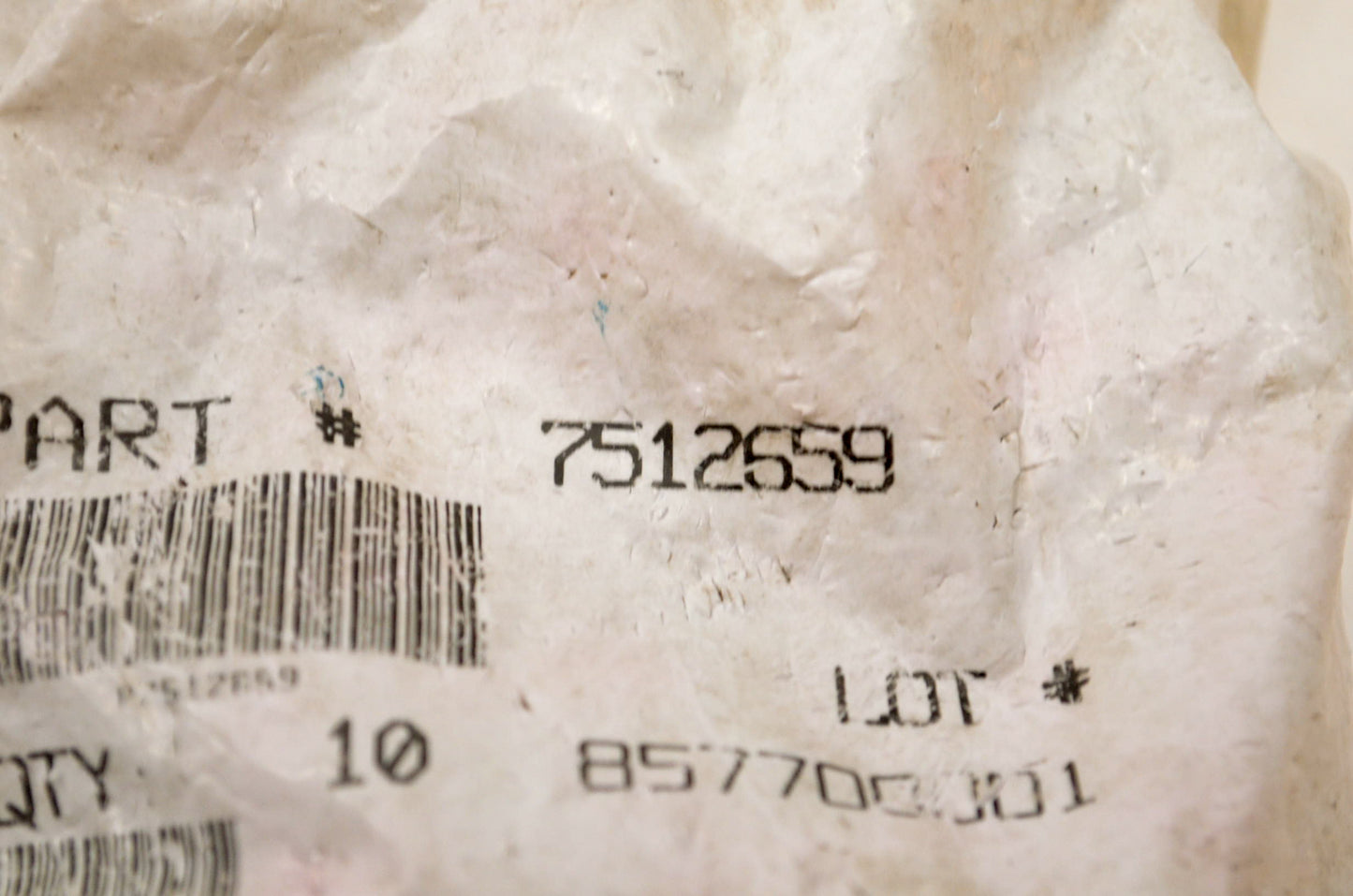 OEM Polaris 7512659 Bolt NOS