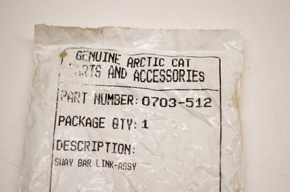 OEM Arctic Cat 0703-512 Tie Rod NOS