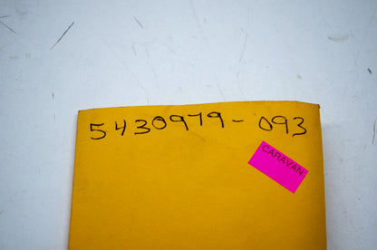 OEM Polaris 5430979-093 Red Emblem NOS