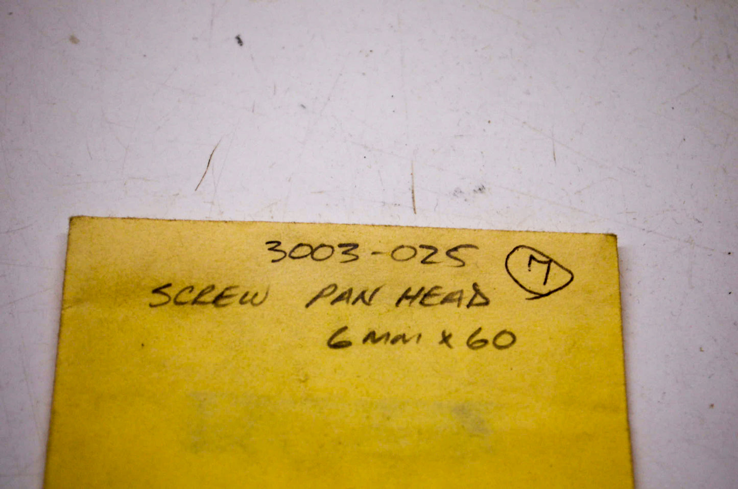 OEM Arctic Cat 3003-025 Pan Head Screw M6x60 Qty 3 NOS