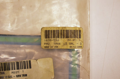 OEM Arctic Cat 1639-598 Gas Tank Pad Kit NOS