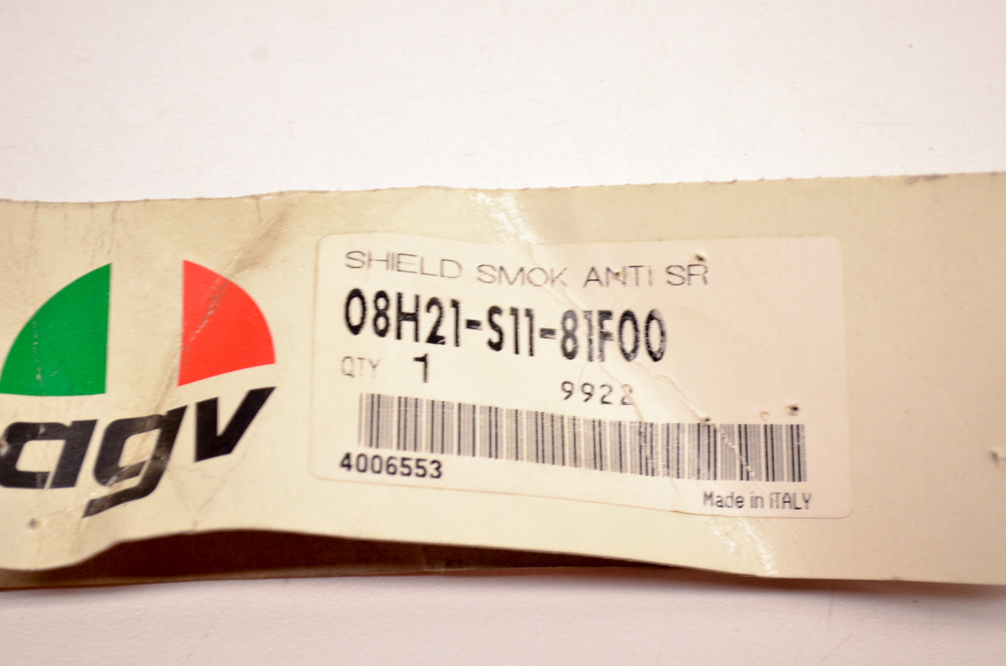 Agv 08H21-S11-81F00 Helmet Shield NOS