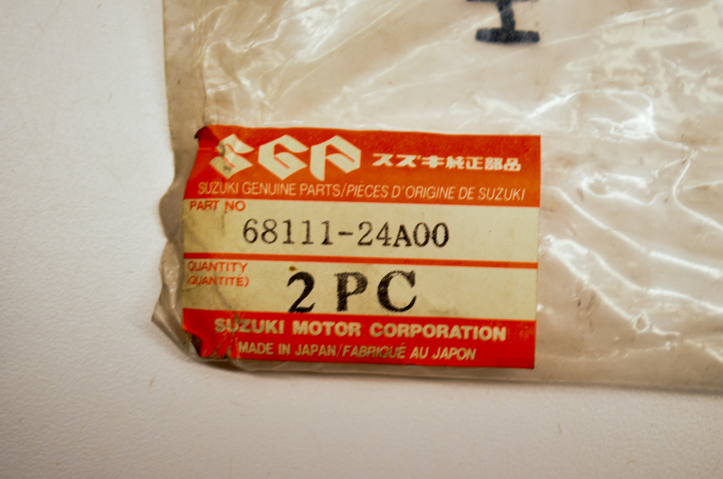 OEM Suzuki 68111-24A00 Emblem NOS