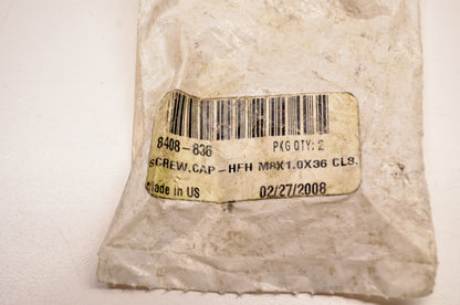 OEM Arctic Cat 8408-836 Cap Bolts Qty 2 NOS