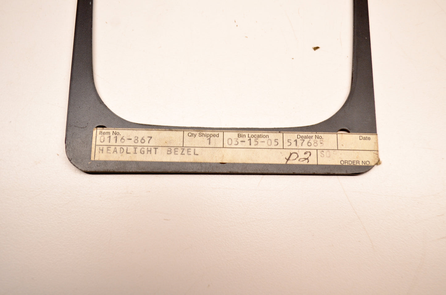 OEM Arctic Cat 0116-867 Headlight Bezel NOS