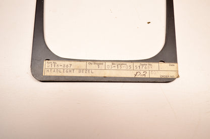 OEM Arctic Cat 0116-867 Headlight Bezel NOS