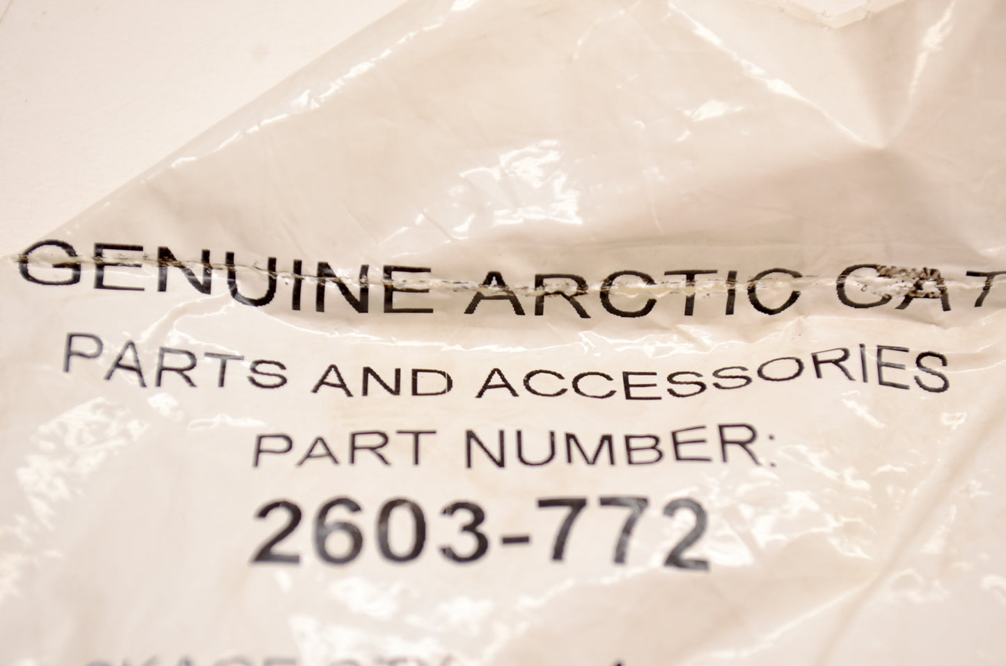 New OEM Arctic Cat 2603-772 Lower Spindle NOS