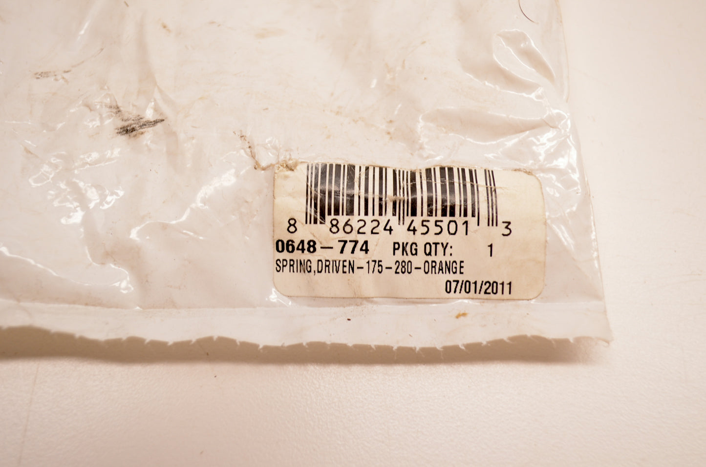 New OEM Arctic Cat 0648-774 Driven Clutch Spring NOS