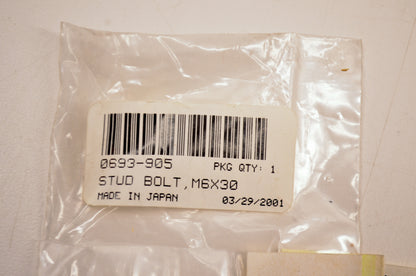 OEM Arctic Cat 0693-905 Stud Bolt M6X30 NOS