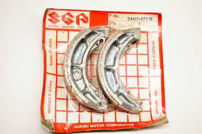 OEM SUZUKI 54401-07810 Brake Shoe Set NOS