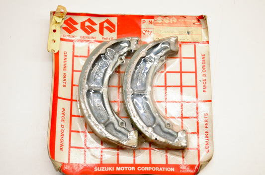OEM SUZUKI 54400-40840 Brake Shoe Set NOS