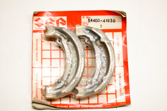 OEM SUZUKI 54400-41830 Brake Shoe Set NOS