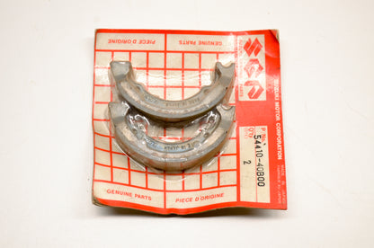 OEM SUZUKI 54400-40810 Brake Shoe Set NOS