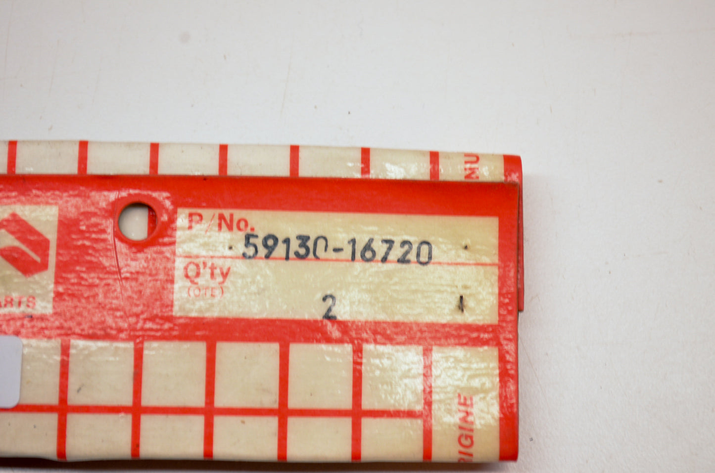OEM SUZUKI 59130-16720 Brake Pad Set NOS