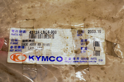 KYMCO 4312A-LBD4-900 Brake Shoe Assembly NOS