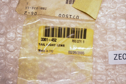 OEM Arctic Cat 3301-452 Tail Light Lens NOS