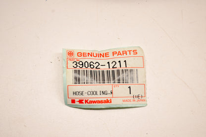 OEM Kawasaki 39062-1211 Radiator Cooling Hose NOS