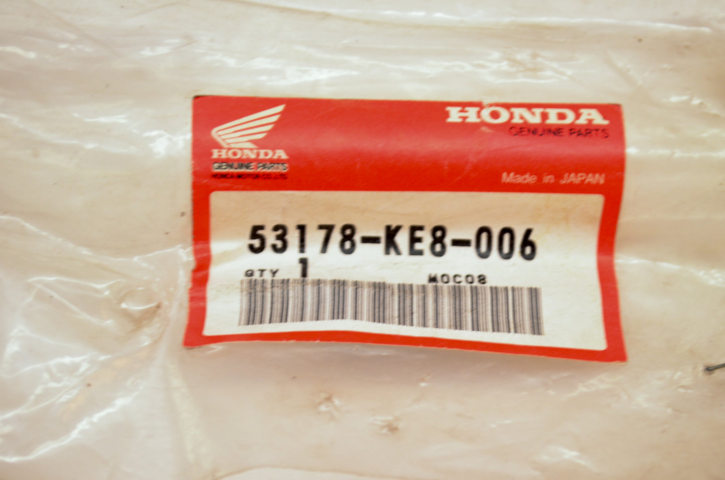 OEM Honda 53178-KE8-006 Clutch Lever NOS