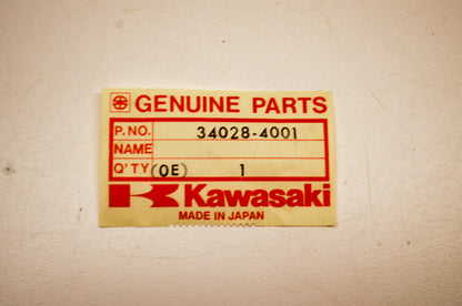 OEM Kawasaki 34028-4001 Foot Peg Rubber NOS