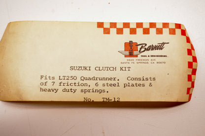 Barnett TM-12 Clutch Kit NOS