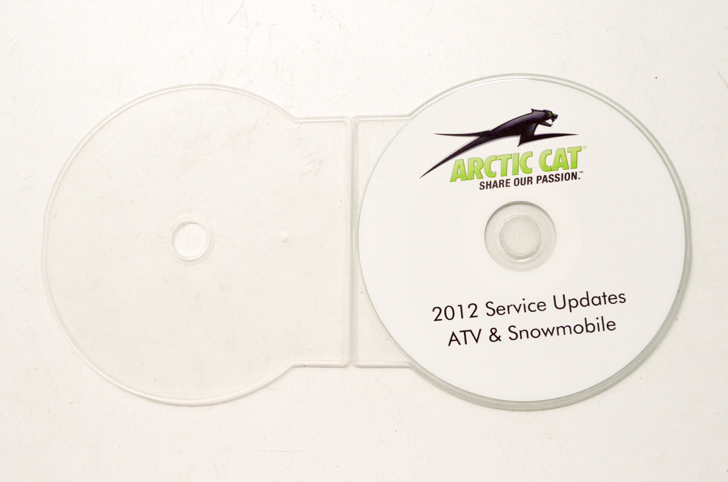 OEM Arctic Cat 2012 Service Updates ATV & Snowmobile CD