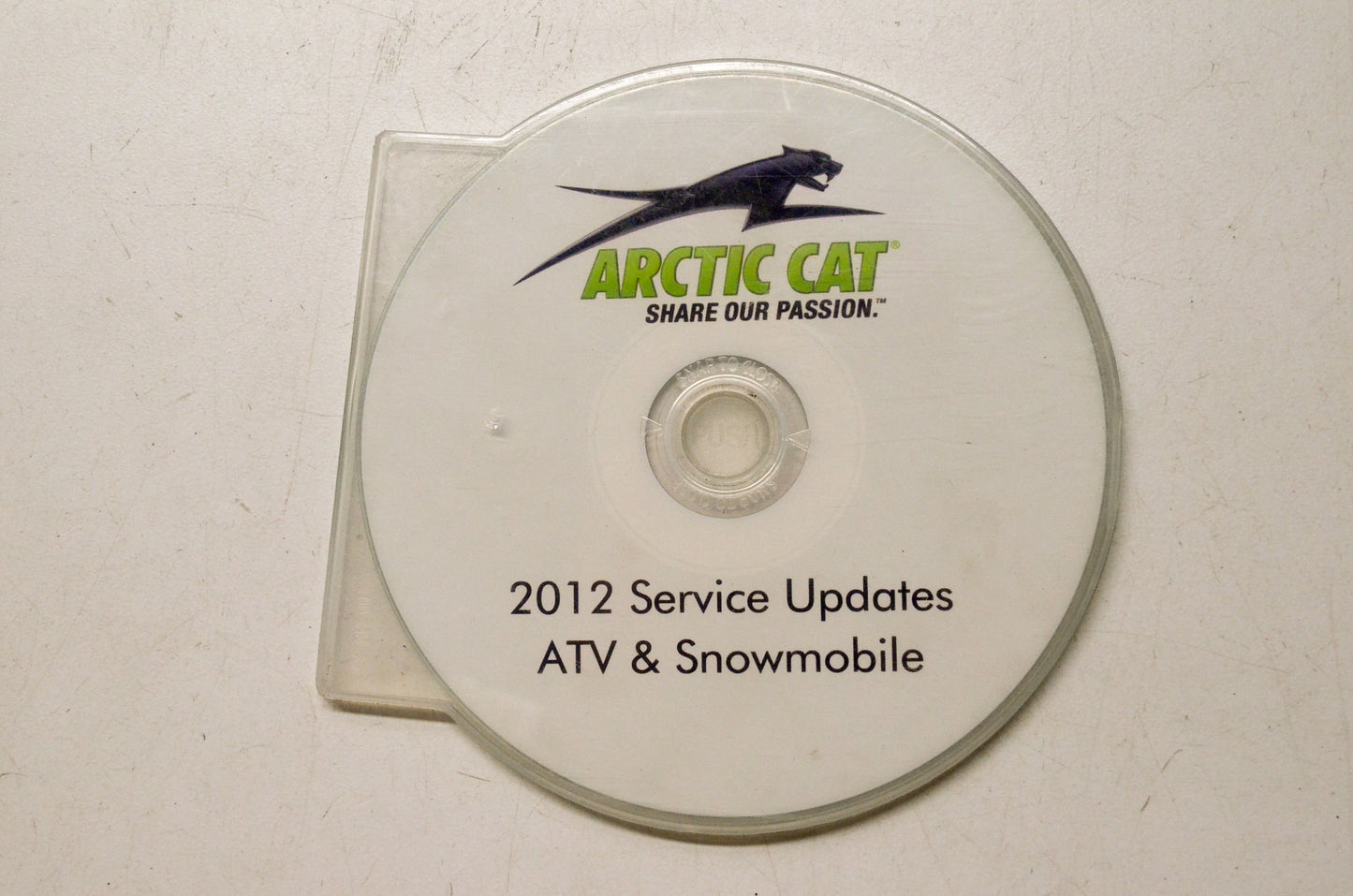 OEM Arctic Cat 2012 Service Updates ATV & Snowmobile CD