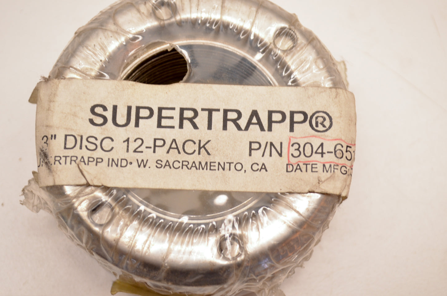 Supertrapp 304-6512 3" Disc Pack NOS
