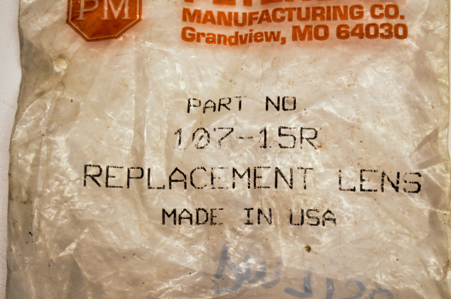 Peterson 107-15R Replacement Lens NOS