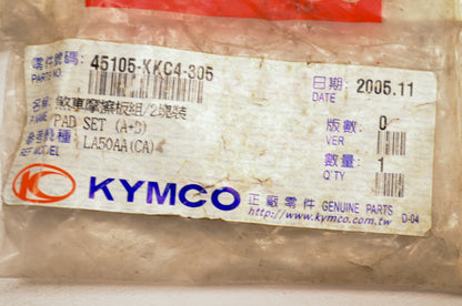 Kymco 45105-KKC4-305 Brake Pad Set NOS