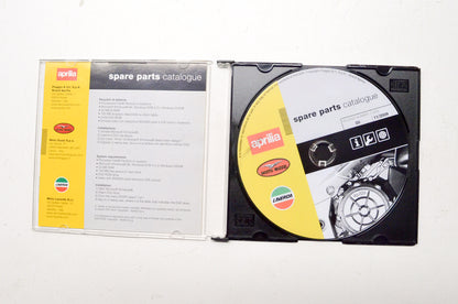 Aprilia 37931249 Spare Parts Catalogue CD Release #5