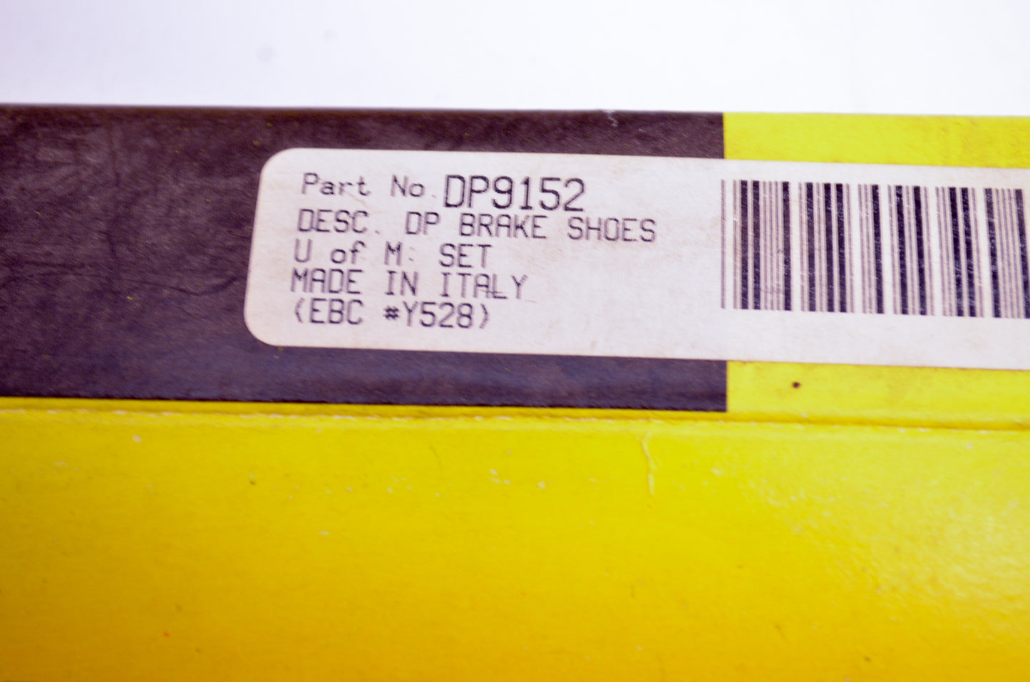 DP Brakes DP9152 Brake Shoe Set NOS