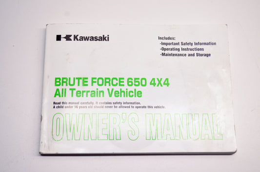 OEM Kawasaki 99987-1250 Manual