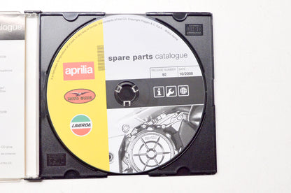 Aprilia 25622450 Spare Parts Catalogue CD Release #92