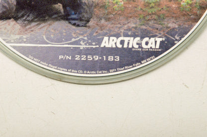 OEM Arctic Cat 2259-183 2012 ROV Prowler HDX Service Manual CD