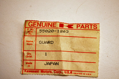 New OEM Kawasaki 55020-1263 Hub Guard NOS