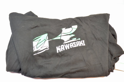 OEM Kawasaki K002-1263-BK2X 2XL Mens Hoodie Sweatshirt NOS