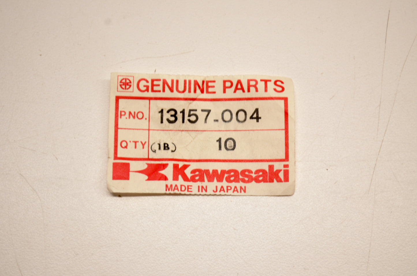 OEM Kawasaki 13157-004 Shift Lever Rubber NOS