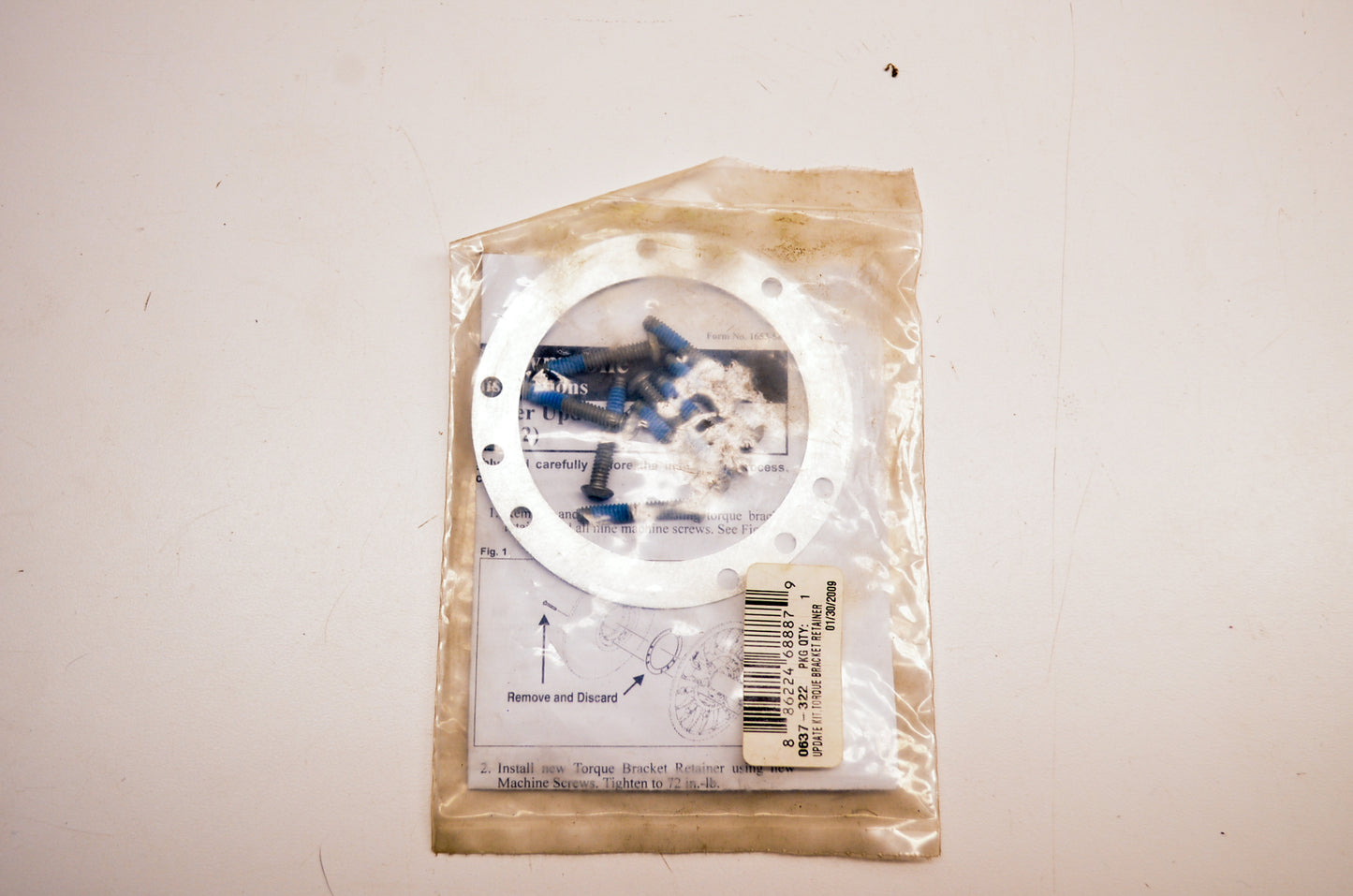 OEM Arctic Cat 0637-322 Torque Bracket Retainer kit NOS
