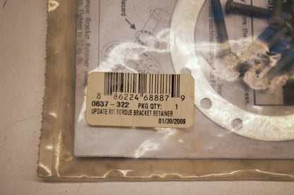 OEM Arctic Cat 0637-322 Torque Bracket Retainer kit NOS
