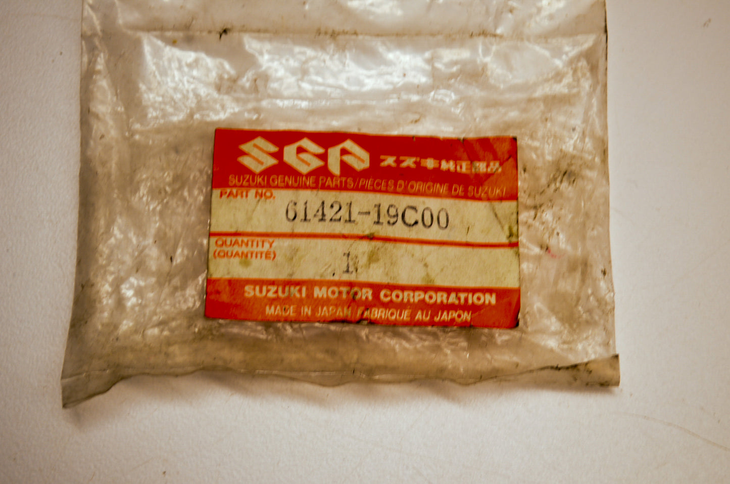 Suzuki 61421-19C00 Axle Chain Adjuster NOS