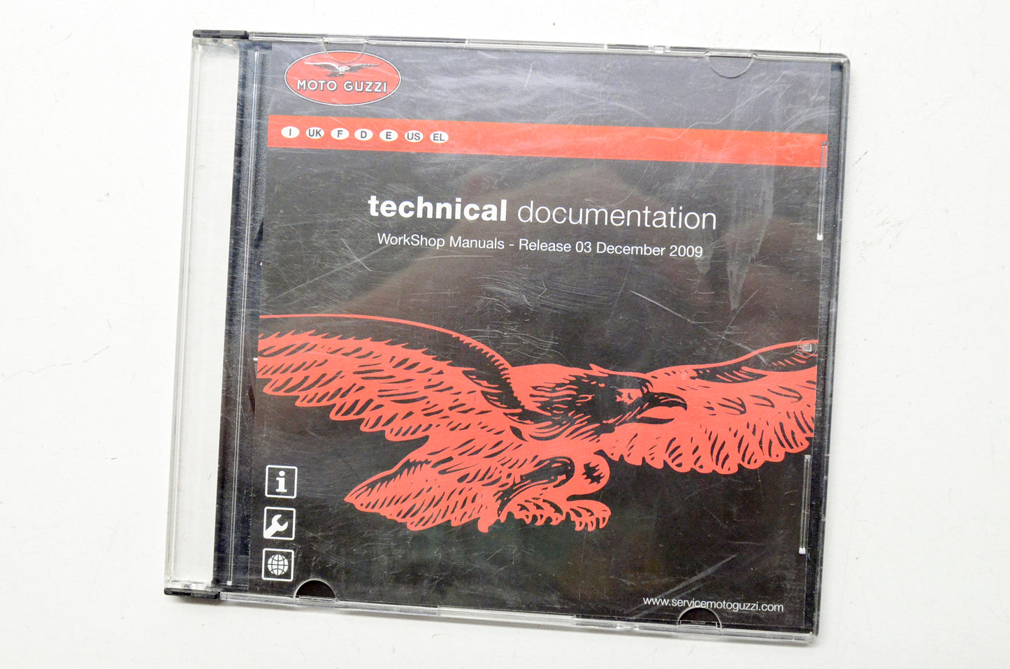 Moto Guzzi 37932806 Technical Documentation Release 03 Workshop Manuals