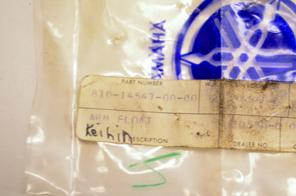 OEM Yamaha 810-14547-00-00 Float Arm NOS